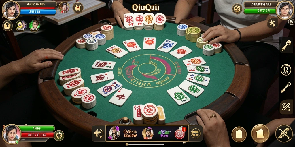 Gameplay menarik dari permainan QiuQiu 3178.