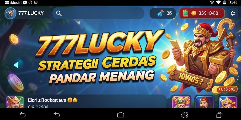 Screenshot utama dari gameplay strategi yang mendebarkan di 777LUCKY.