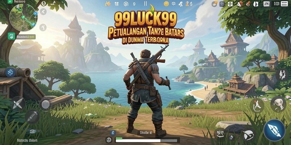 Tampilan gameplay 99LUCK99 yang memukau dalam petualangan Open World.
