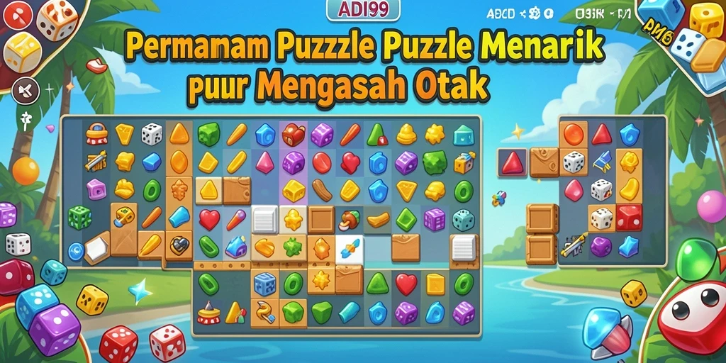 Gameplay ADI99 yang mendebarkan saat menyelesaikan teka-teki.
