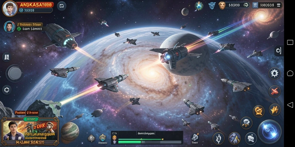 Gameplay seru dan menarik di ANGKASA168 dengan eksplorasi galaksi.