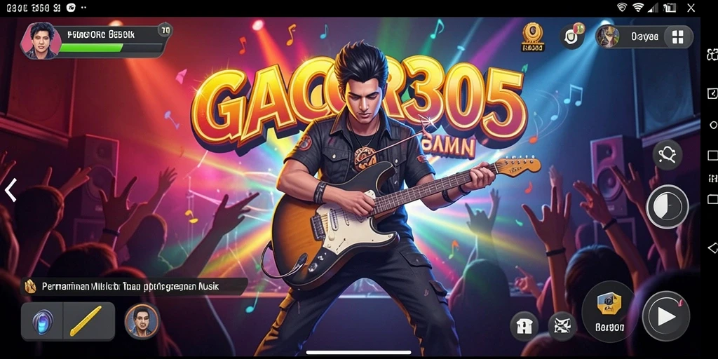 Gameplay seru GACOR305 dengan berbagai lagu menarik.