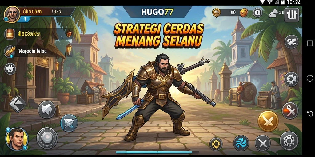Gameplay HUGO77 yang menantang dan mengasyikkan.