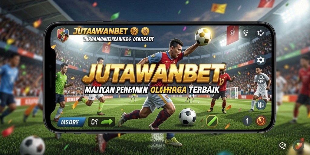 Tampilan gameplay seru di JUTAWANBET dengan aksi olahraga yang mendebarkan.