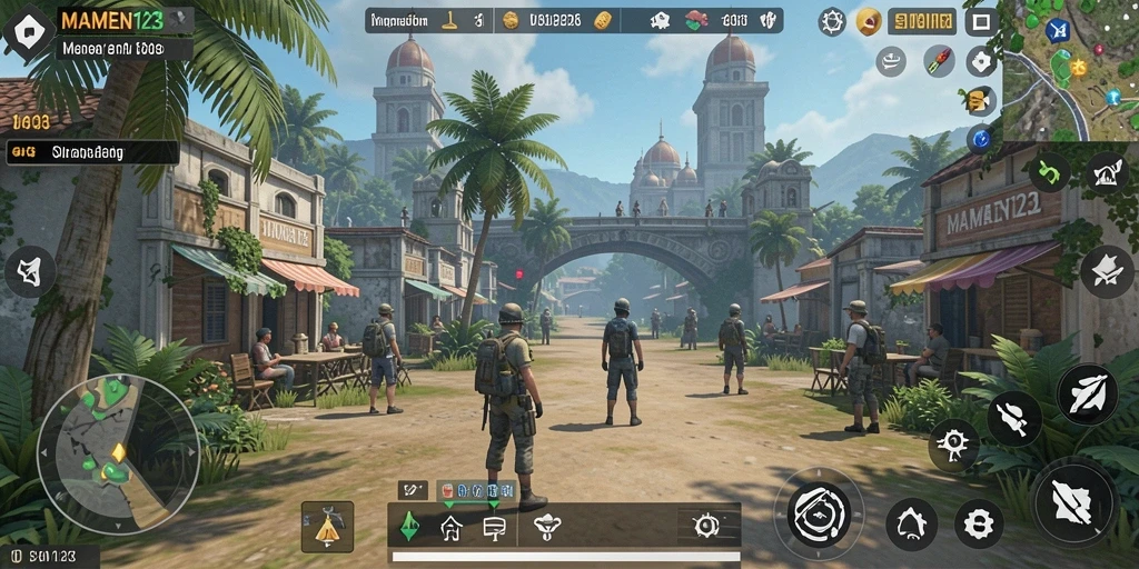 Tampilan menarik dari gameplay Simulation MAMEN123 yang mengesankan.