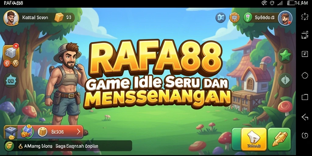 Tampilan gameplay <strong>RAFA88</strong> yang seru dan penuh warna di layar.