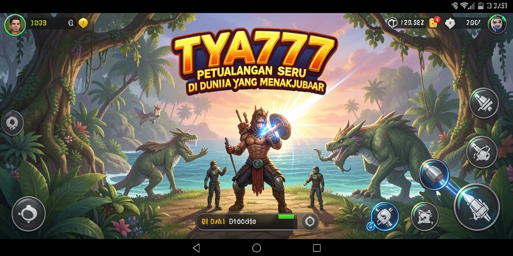Tampilan gameplay TYA777 yang menakjubkan dalam petualangan.